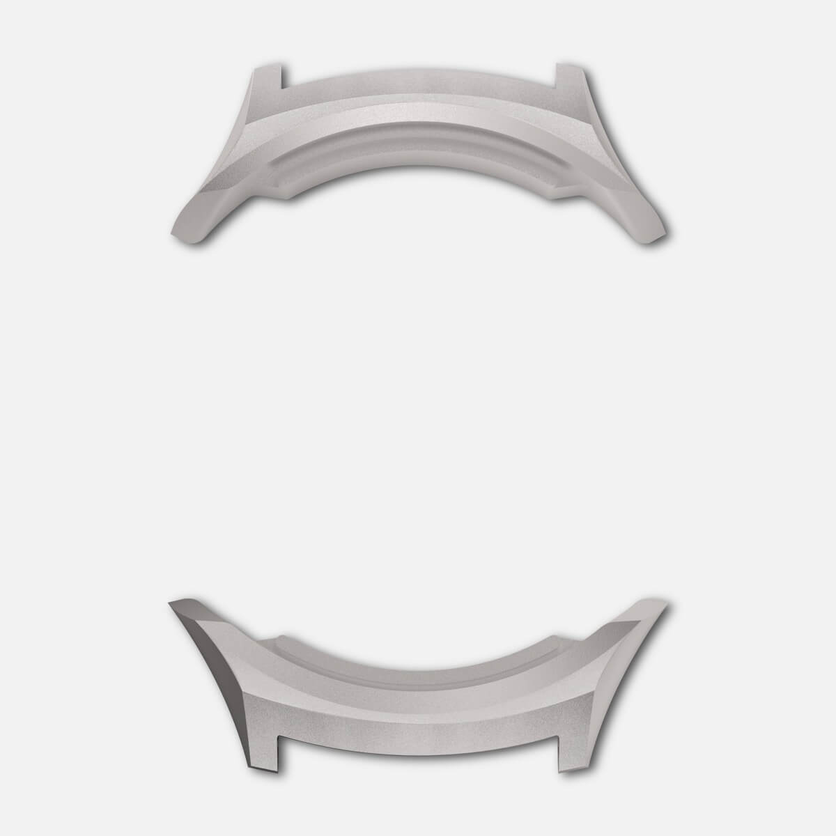 K-Tail End pieces Titanium (x1 pair)